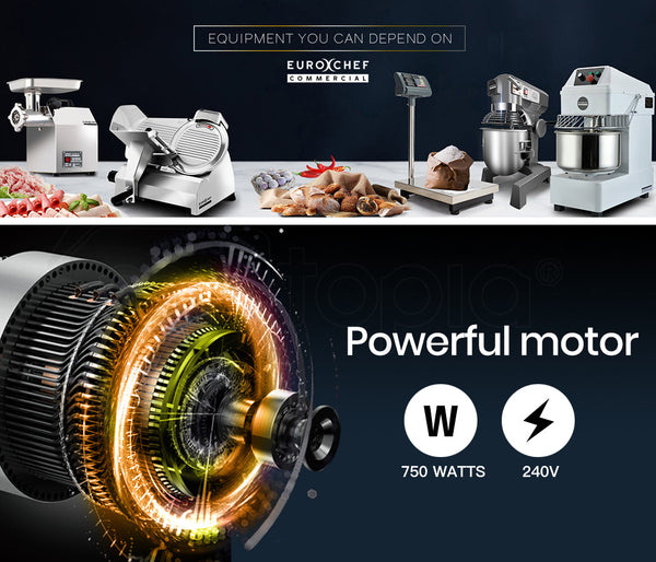 Countertop Mixers Eurochef Planetary Mixer 10L Commercial Stand Kitchen Vertical Dough Food Bench Floor