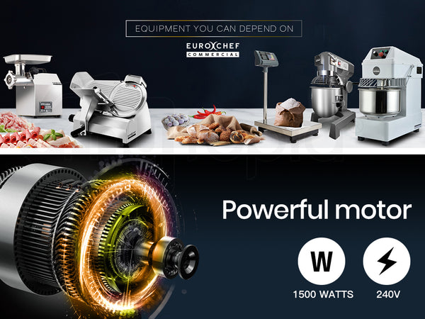 Eurochef Planetary Mixer 30L Commercial Stand Cake Kitchen Vertical Dough Food Floor Bench Countertop Mixers