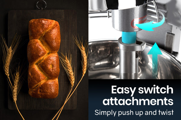 Eurochef Planetary Mixer 30L Commercial Stand Cake Kitchen Vertical Dough Food Floor Bench Countertop Mixers