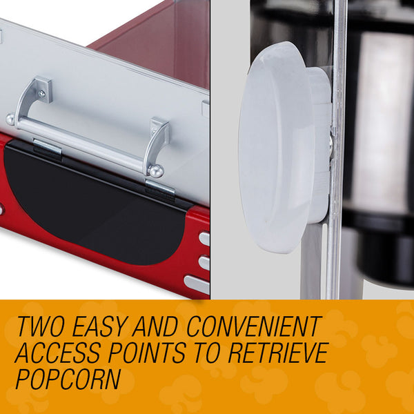 Eurochef Popcorn Machine Popper Popping Classic Cooker Microwave Popcorn Makers