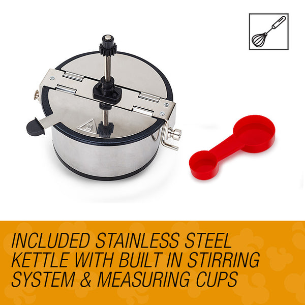 Eurochef Popcorn Machine Popper Popping Classic Cooker Microwave Popcorn Makers