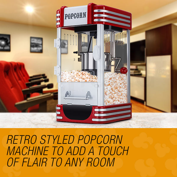 Eurochef Popcorn Machine Popper Popping Classic Cooker Microwave Placeholder