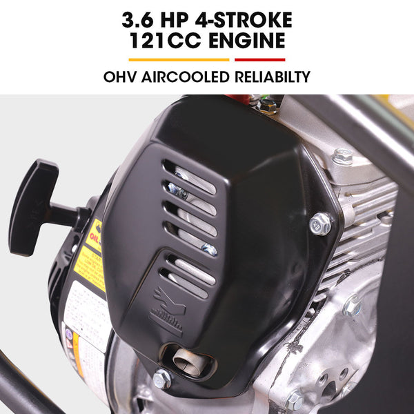 Baumr Ag Baumr Ag Brm 500 64Kg Petrol Tamper Rammer y Plate Compactor Lightweight For Soil Sand Gravel Asphalt Compactors