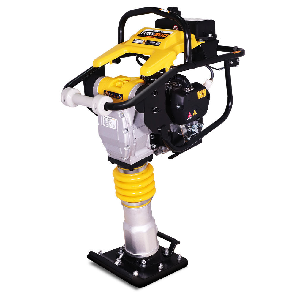 Baumr Ag Baumr Ag Brm 500 64Kg Petrol Tamper Rammer y Plate Compactor Lightweight For Soil Sand Gravel Asphalt Compactors