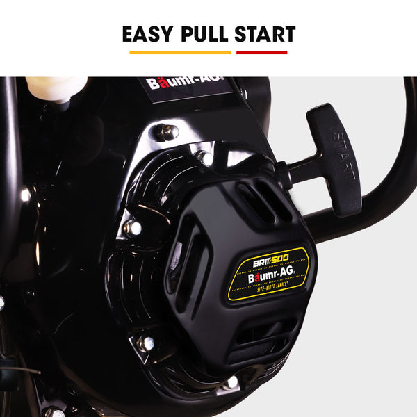 Baumr Ag Baumr Ag Brm 500 64Kg Petrol Tamper Rammer y Plate Compactor Lightweight For Soil Sand Gravel Asphalt Compactors