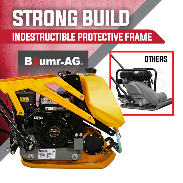Baumr Ag 111Kg 400X545mm 7.0Hp Plate Compactor Sprinkler System (Bcx 800) Compactors