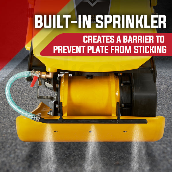 Baumr Ag 111Kg 400X545mm 7.0Hp Plate Compactor Sprinkler System (Bcx 800) Compactors