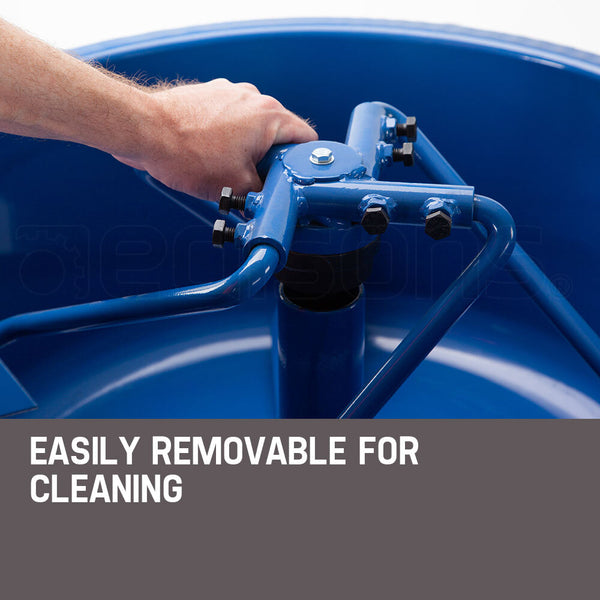 Baumr Ag Baumr Ag 100L Portable Cement Concrete Mixer 1500W Electric Construction Sand Gravel Mortar Cement Mixers