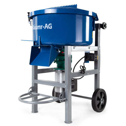 Baumr Ag Baumr Ag 100L Portable Cement Concrete Mixer 1500W Electric Construction Sand Gravel Mortar Cement Mixers