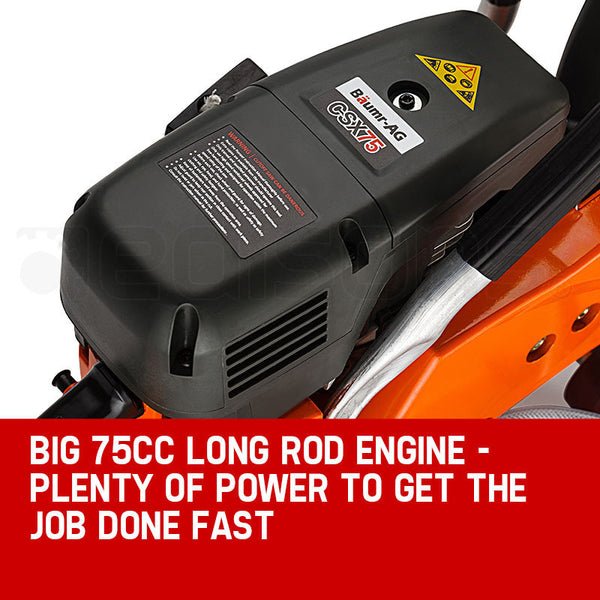 Baumr Ag Baumr Ag 75Cc Concrete Cut Off Demolition Saw Wet Road Cutter Brick Concrete Saws