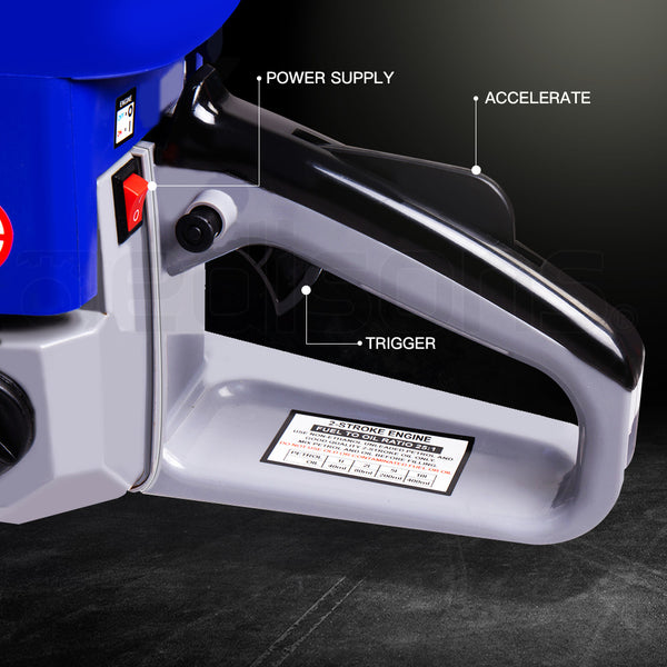 Powerblade 75Cc Petrol Concrete Cut Off Demolition Saw Wet Road Cutter Brick Cutting Tool Garden Compost Bins