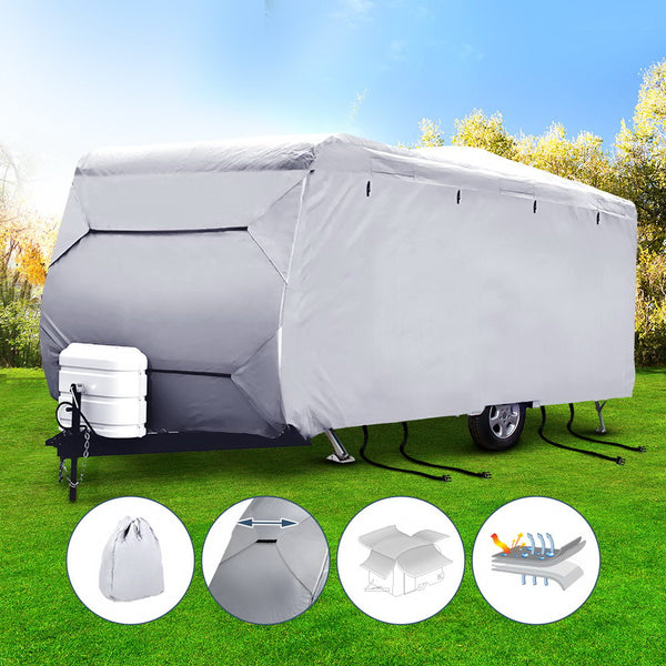Weisshorn 20 22Ft Caravan Cover Campervan 4 Layer Uv Water Resistant Caravan Covers