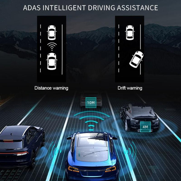 V9 Hd Three Inch Car Night Vision Driving Recorder With Rear Camera Other Car Video