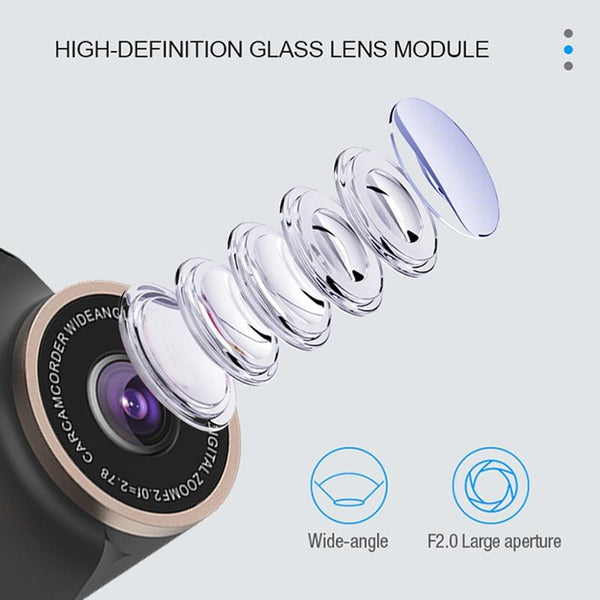 1080P High Definition Night Vision Driving Recorder F22 With Wide Angle Lens Other Car Video