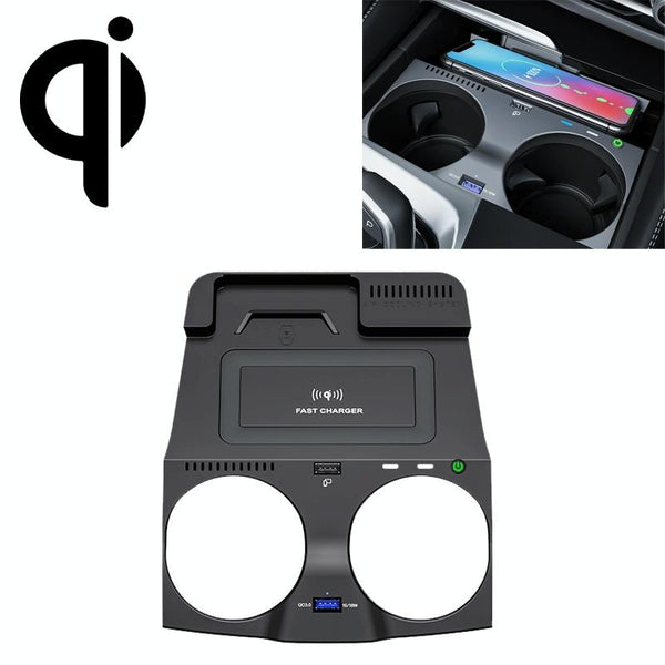 Car Qi Wireless Charger 10W Quick Charging For Bmw M5 2018 2021 Chargers & Cradles