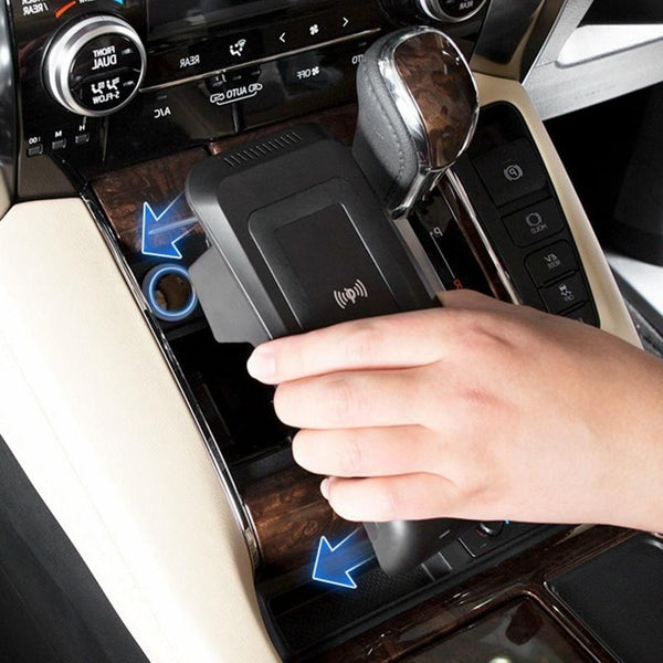 10 Watt Qi Wireless Charger For Toyota Alphard 2018 2021 Models Chargers & Cradles