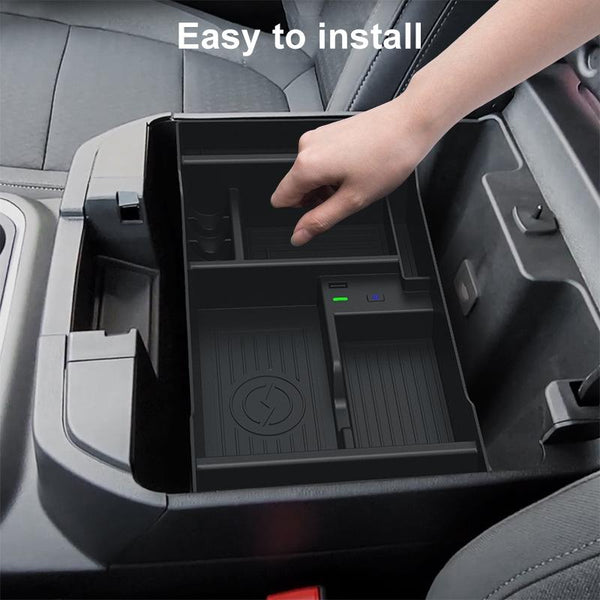 15 Watt Wireless Charger For Chevrolet Silverado 2019 To 2022 Qi Jump Starters