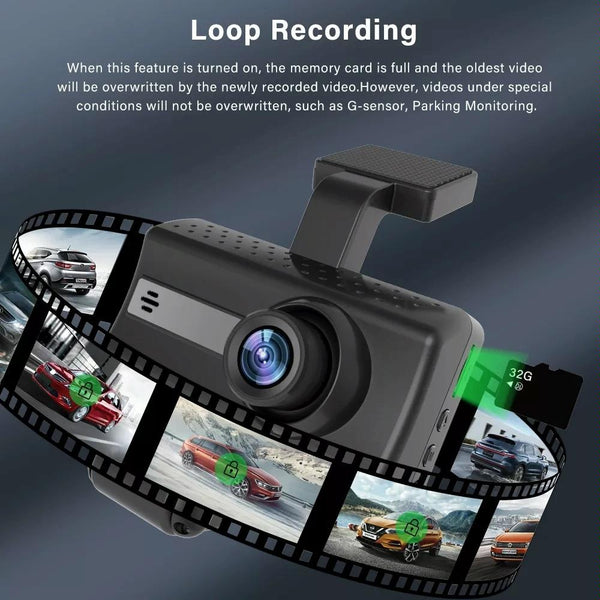 Hd Dual Camera Car Dash With Infrared Night Vision Other Car Video