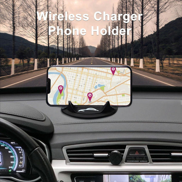 Car Wireless Charger And Phone Holder For Mobile Accessories Charging Chargers & Cradles