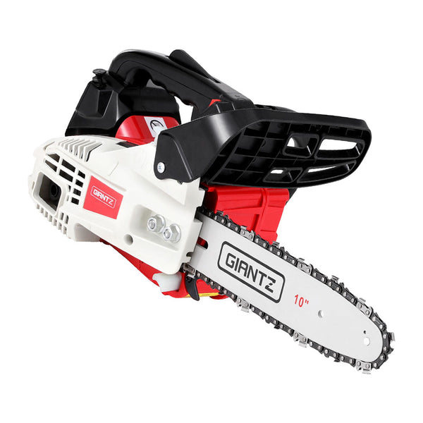 Giantz 25Cc Petrol Chainsaw 10" Bar E Start Tree Pruning Chain Saw Chainsaws