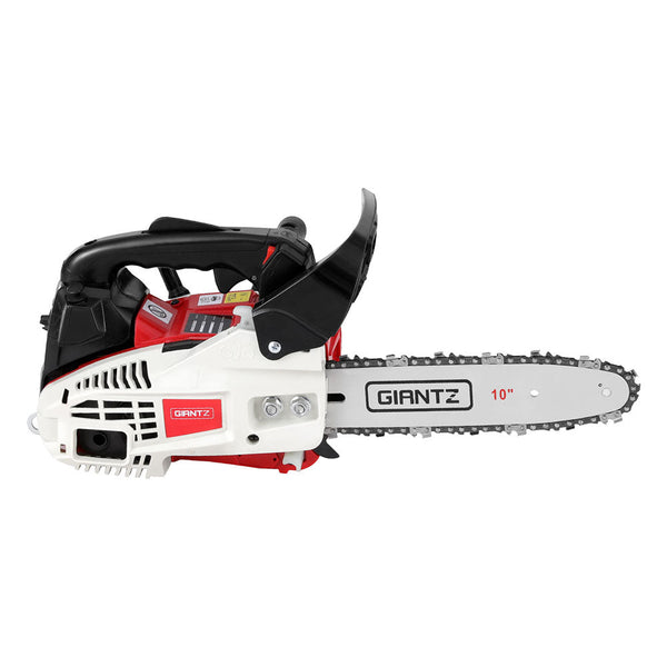 Giantz 25Cc Petrol Chainsaw 10" Bar E Start Tree Pruning Chain Saw Chainsaws