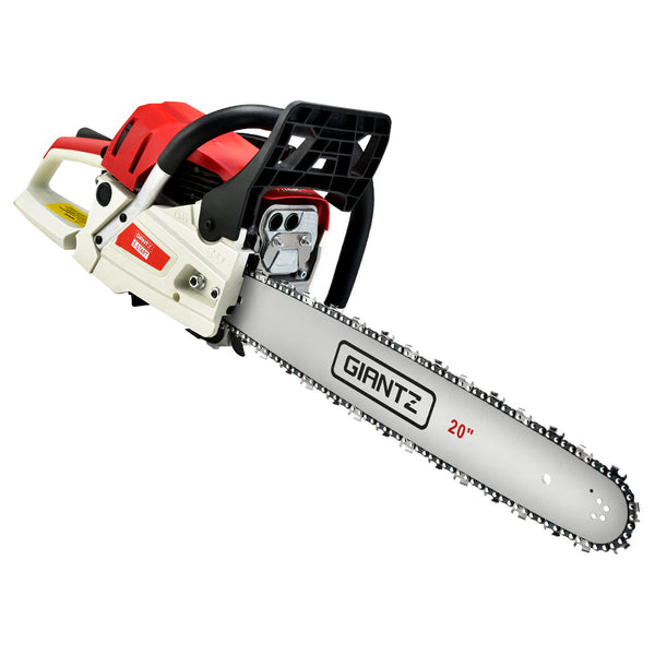Giantz Chainsaw Petrol 62Cc 20" Bar Commercial E Start Pruning Chain Saw,Giantz Chainsaw Petrol 62Cc 20" Bar Commercial E Start Pruning Chain Saw 4.5H