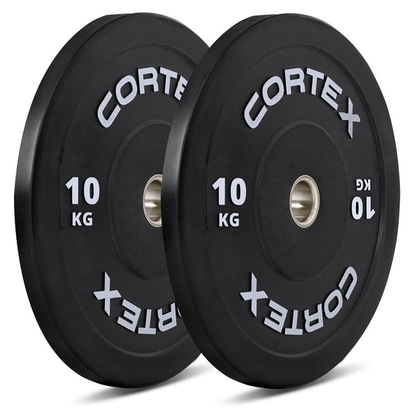 Cortex 160Kg Black Series V3 Bumper Plate Set Weight Plates