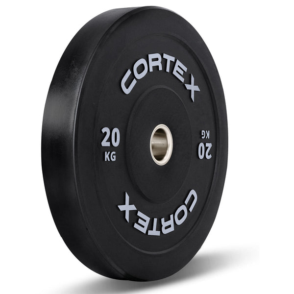 Cortex 160Kg Black Series V3 Bumper Plate Set Weight Plates
