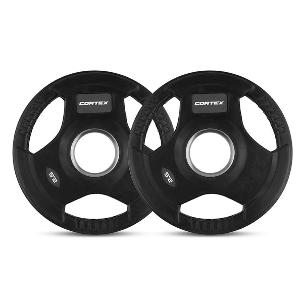 Cortex 45Kg Tri Grip V2 50Mm Olympic Dumbbell Set Dumbbells