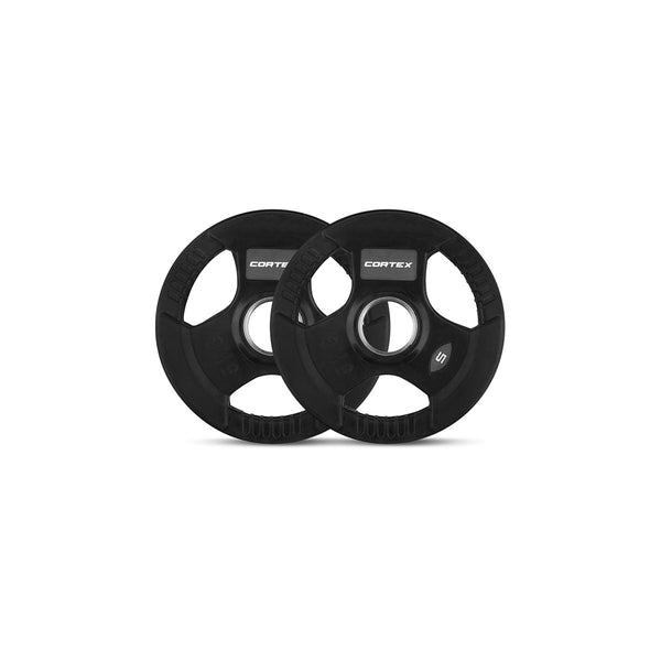 Cortex 90Kg Tri Grip V2 50Mm Olympic Dumbbell Set Weight Plates