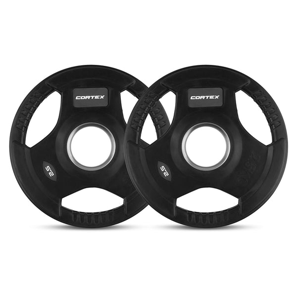 Cortex 145Kg Tri Grip V2 50Mm Olympic Plate Set Weight Plates