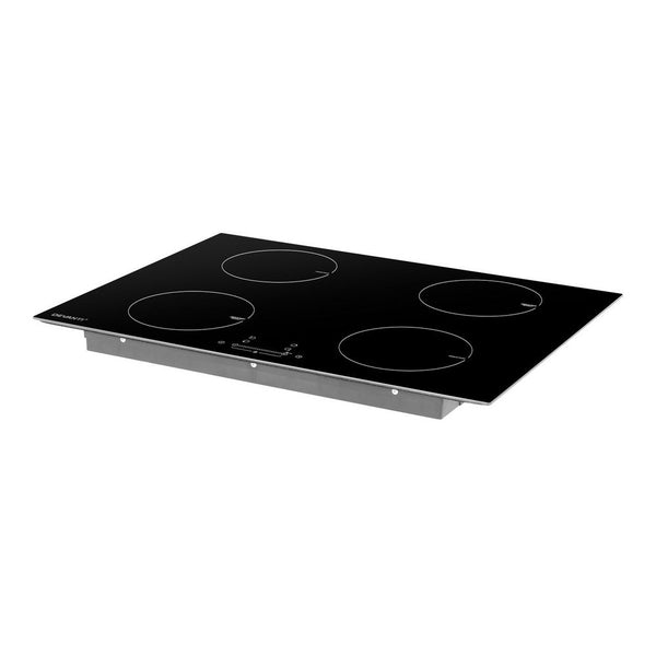 Devanti Electric Induction Cooktop 70Cm Ceramic 4 Zones Stove Top Hot Plate 7000W Cooktops