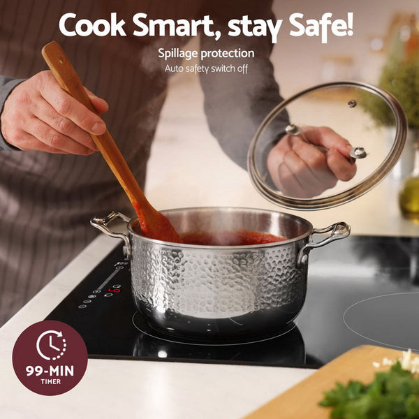 Devanti Induction Cooktop 60Cm Electric Cooker Cooktops