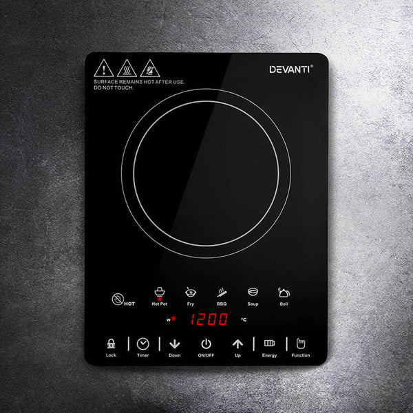 Devanti Electric Ceramic Cooktop 30Cm Cooktops
