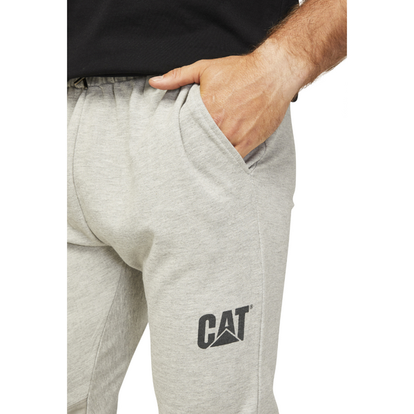 Caterpillar Track Trackies Work Casual Gym Slim Fit Hem Joggers Grey Xl Pants
