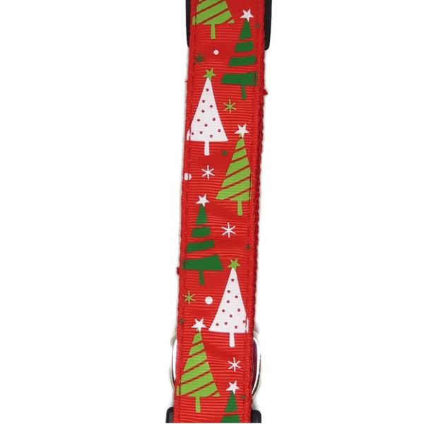 Leads & Head Collars Moondidley Pets Christmas Dog Leashes 1.2M Red Xmas Tree