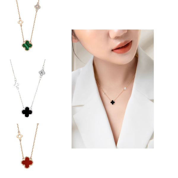 Veile Studios Clover Necklace For Women 999 Sterling Silver Fashion Jewellery Pendants Necklaces & Pendants