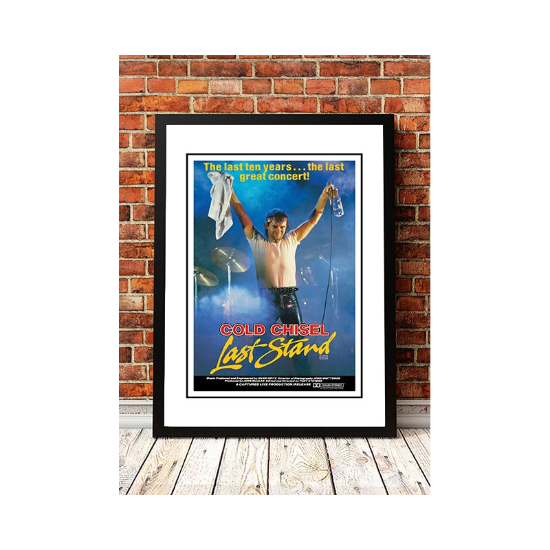 Cold Chisel Last Stand Movie Poster 1983 Framed A1 Posters & Prints