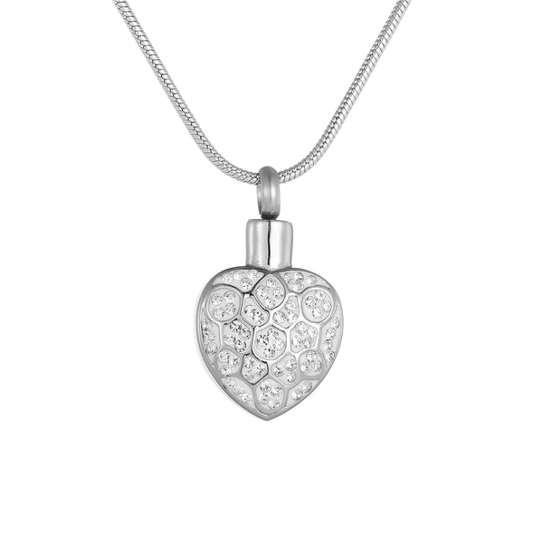 Veile Studios Cremation Necklace For Ashes Stainless Steel Pendant Holder Memorial Jewelry Necklaces & Pendants