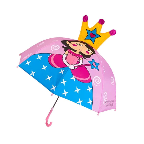 Cute Cartoon Children Umbrella Long Handled 3D Ear Modeling For Boys And Girls Umbrellas