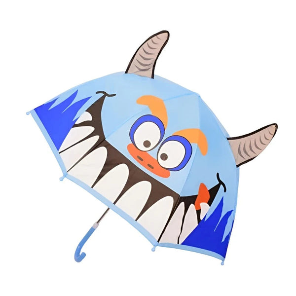 Cute Cartoon Children Umbrella Long Handled 3D Ear Modeling For Boys And Girls Umbrellas