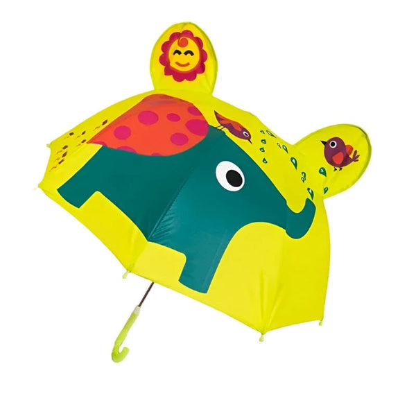 Cute Cartoon Children Umbrella Long Handled 3D Ear Modeling For Boys And Girls Umbrellas