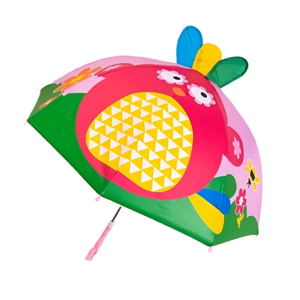 Cute Cartoon Children Umbrella Long Handled 3D Ear Modeling For Boys And Girls Umbrellas