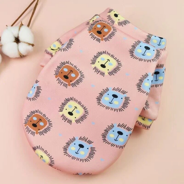 Xs Cute Pet Dog Warm Jumper Sweater Clothes Cat Knitwear Knitted Coats Winter Pink Lion Dog Clothing & Shoes