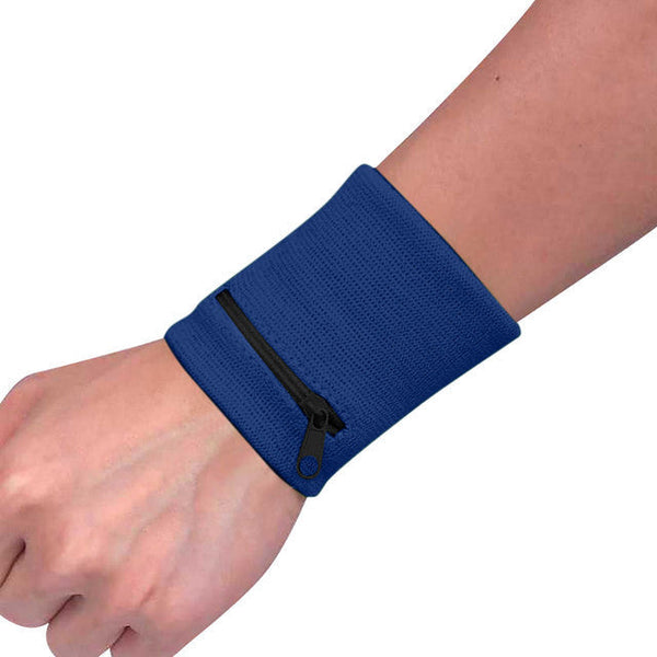 Zipper Wrist Wallet Key Coin Bag Sports Pouch Running Fitness Stylish Wristband Wallets