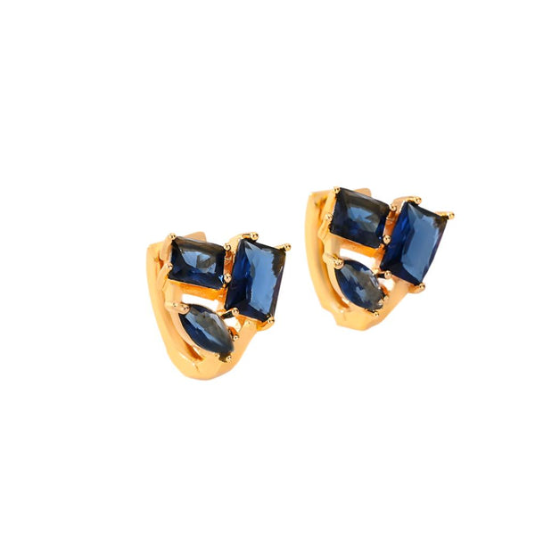 Veile Studios Various Colours Of Zircon For Women Fashion Commuting Jewelry Earrings