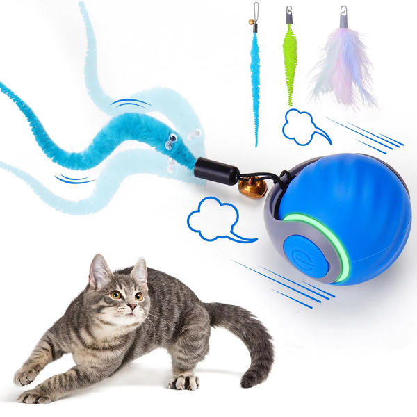 Pet Attraction Intelligent Interactive Cat Tumbler Ball Teaser Toy Cat Toys