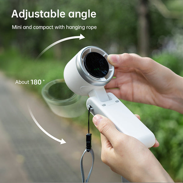 2025 New Electric Fan: Foldable High Power Usb Rechargeable Wearable Neck Portable Fans