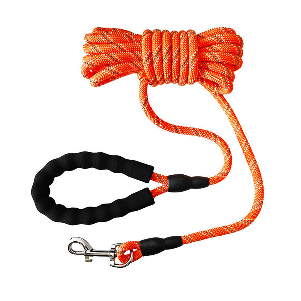 Extended Traction Rope 10M 20M 30M Recall Training Camping Backyard Dog Walking Reflective Tracking Leash Small Animal Supplies