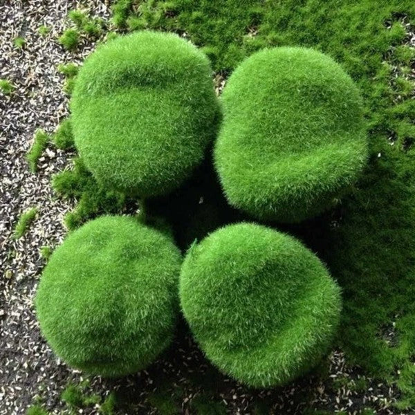 Mossy Stone Artificial Green Rock Flower Arrangement Material Artificial Plants
